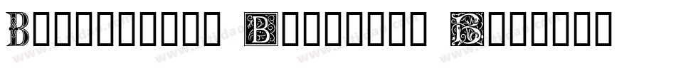 Ornamental Initials D字体转换